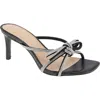 Bcbg Selma Slide Sandal In Black/clear