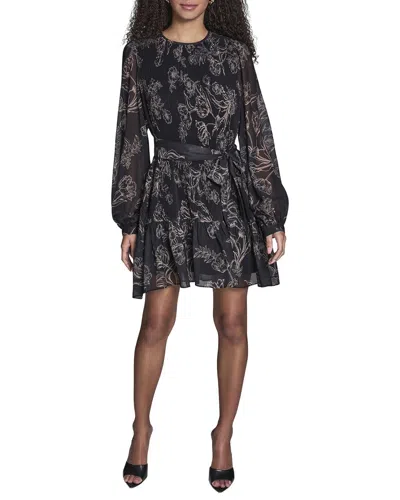 Bcbg Shift Dress In Black