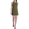 Bcbg Iconic Stretch Asymmetric Minidress In Green