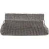 Bcbg Shimmer Frame Clutch In Pattern