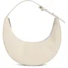 Bcbg Skinny Crescent Mini Hobo Bag In Neutral