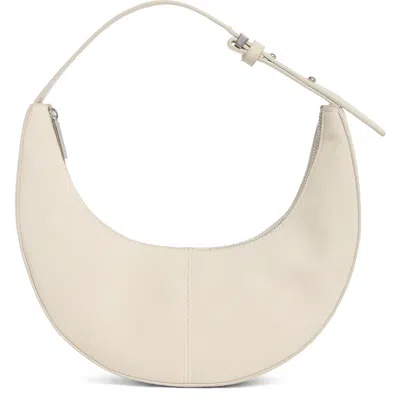 Bcbg Skinny Crescent Mini Hobo Bag In Neutral