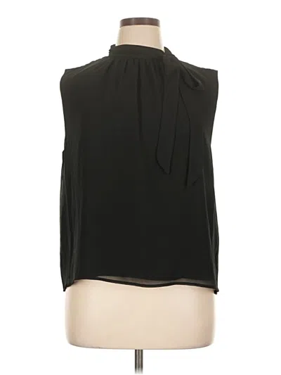 Pre-owned Bcbg Sleeveless Blouse In Black