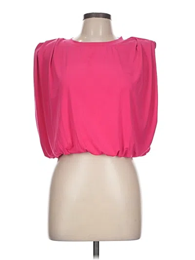 Pre-owned Bcbg Sleeveless Blouse In Pink