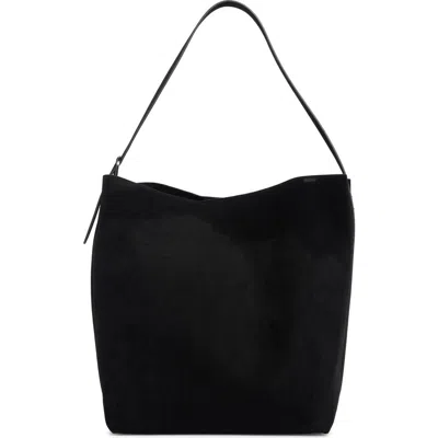 Bcbg Slouchy Bucket Shoulder Bag With Pouch In Black