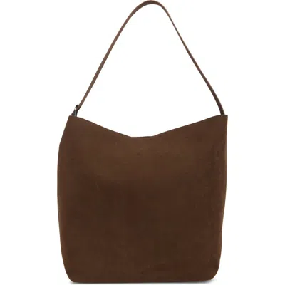 Bcbg Slouchy Bucket Shoulder Bag With Pouch In Brown