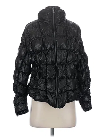 Pre-owned Bcbg Snow Jacket In Black