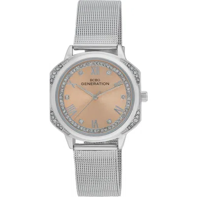Bcbg Soho 3 Bracelet Watch In Purple