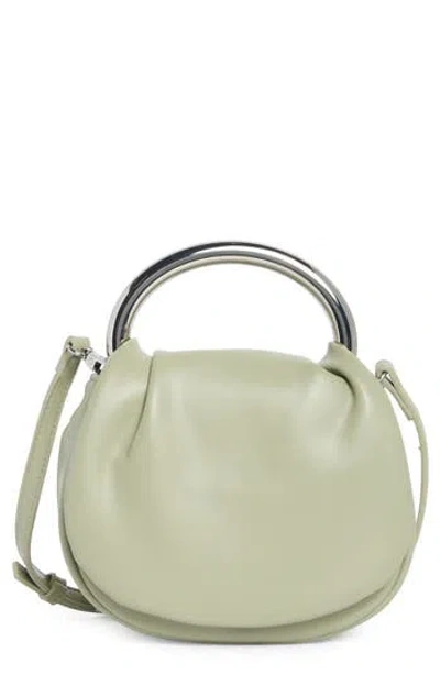 Bcbg Statement Hardware Clutch In Green