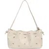 Bcbg Studded Drawstring Faux Leather Shoulder Bag In Pattern