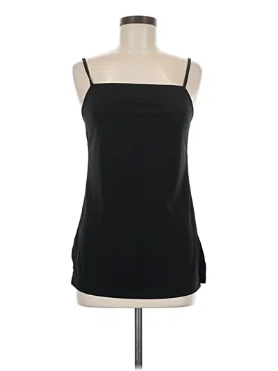 Pre-owned Bcbg Tank Top Black Strapless Neckline Tops