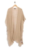 Bcbg Textured Weave Open Front Duster