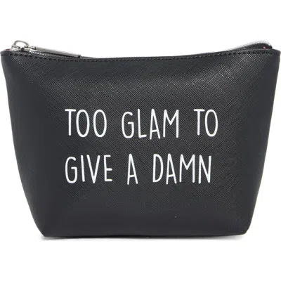 Bcbg Too Glam Cosmetic Case In Black