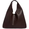 Bcbg Triangle Hobo Bag In Brown