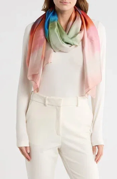 Bcbg Washed Ombré Scarf In Multi