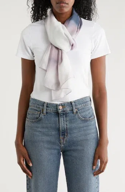 Bcbg Washed Ombré Scarf In Purple