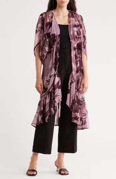 Bcbg Watercolor Floral Topper In Multi