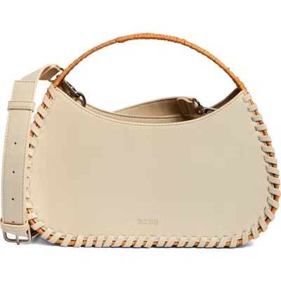 Bcbg Wicker Whipstitch Tote Bag In Neutral