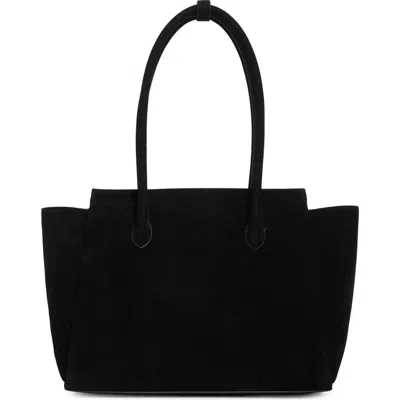 Bcbg Winged Tote Bag In Black