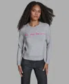 Bcbg Women's Bon Chic Genre Long Sleeve Sweater In Gray
