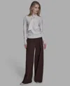 Bcbg Women's Collared Pull-on Sweater In White