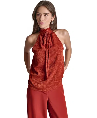 Bcbg Women's Halter Neck Top In Brown