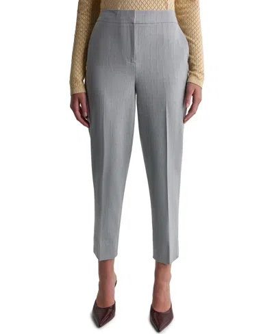 Bcbg Women's High-rise Slim Ankle Pants In Gray