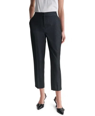Bcbg Women's High-rise Wide-leg Full-length Pants In Blue