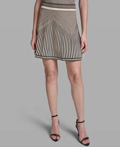 Bcbg Women's Mix Pattern Sweater Skirt In Multi