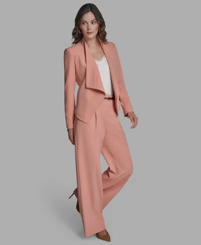 Bcbg Women's Open-front Jacket In Pink