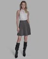 Bcbg Women's Pleated Skirt In Gray