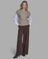 Bcbg Women's Pull-on Sweater Vest In Gray
