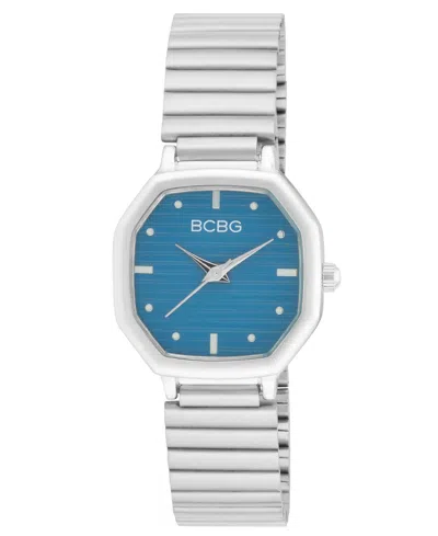 Bcbg Women's Quartz Round Silver Stainless Steel Watch 26mm In Multi