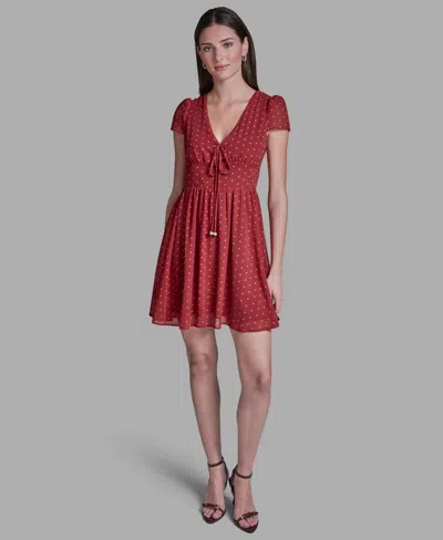 Bcbg Women's Short-sleeve Mini Dress