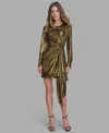 Bcbg Women's Side Knot Sheath Dress In Multi
