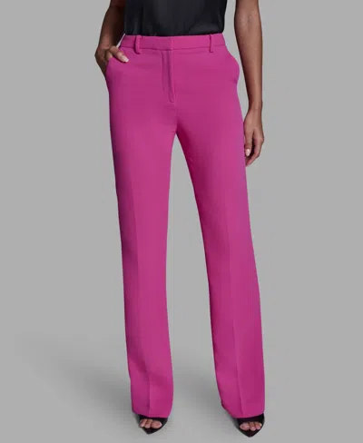 Bcbg Women's Straight Leg Pants In Pink