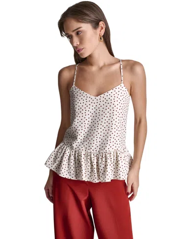 Bcbg Women's V-neck Sleeveless Top In Multi
