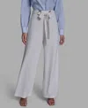 Bcbg Women's Wide Leg High Waist Pants In White