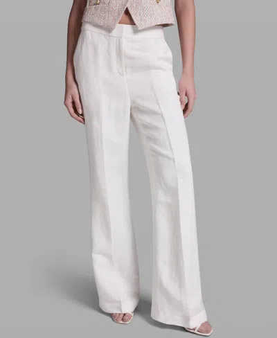 Bcbg Women's Wide-leg Pants In White