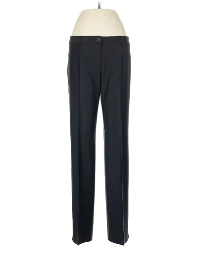 Pre-owned Bcbg Wool Pants In Black