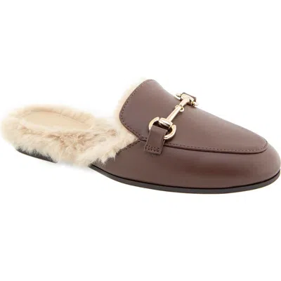 Bcbg Zorie Faux Fur Bit Mule In Multi