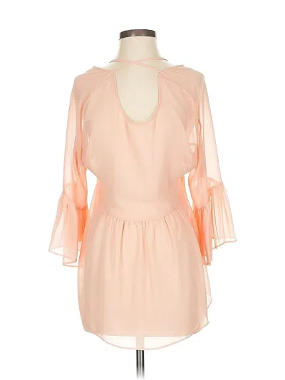 Pre-owned Bcbgeneration 3/4 Sleeve Blouse In Orange