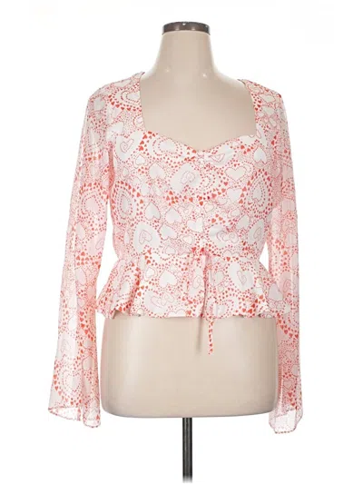 Bcbgeneration 3/4 Sleeve Blouse In Pink