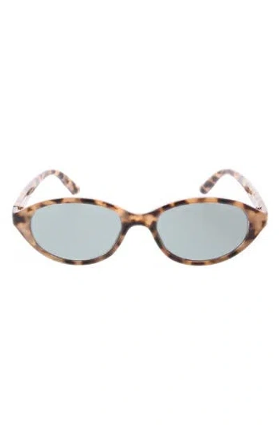 Bcbgeneration 51mm Slim Oval Sunglasses In Brown