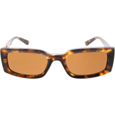 Bcbgeneration 54mm Rectangular Sunglasses In Brown