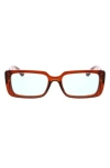 Bcbgeneration 54mm Rectangular Sunglasses In Brown