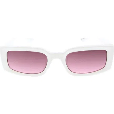 Bcbgeneration 54mm Rectangular Sunglasses In Pink
