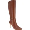 Bcbgeneration Women's Abbin Point Toe Knee Boots In Tortoise