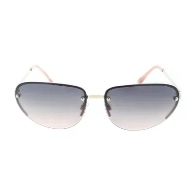 Bcbgeneration Adrienne Vittadini Wrapped Cateye With Top Brow Bar Inlay Womens Uv Protection Cat Eye Sunglasses In Green