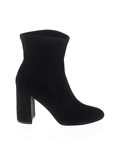 Pre-owned Bcbgeneration Ankle Boots In Black